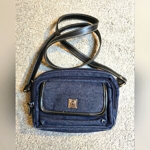 Denim Shoulder Bag Long Strap Coastal Cowgirl Western Chic Preppy Streetwear